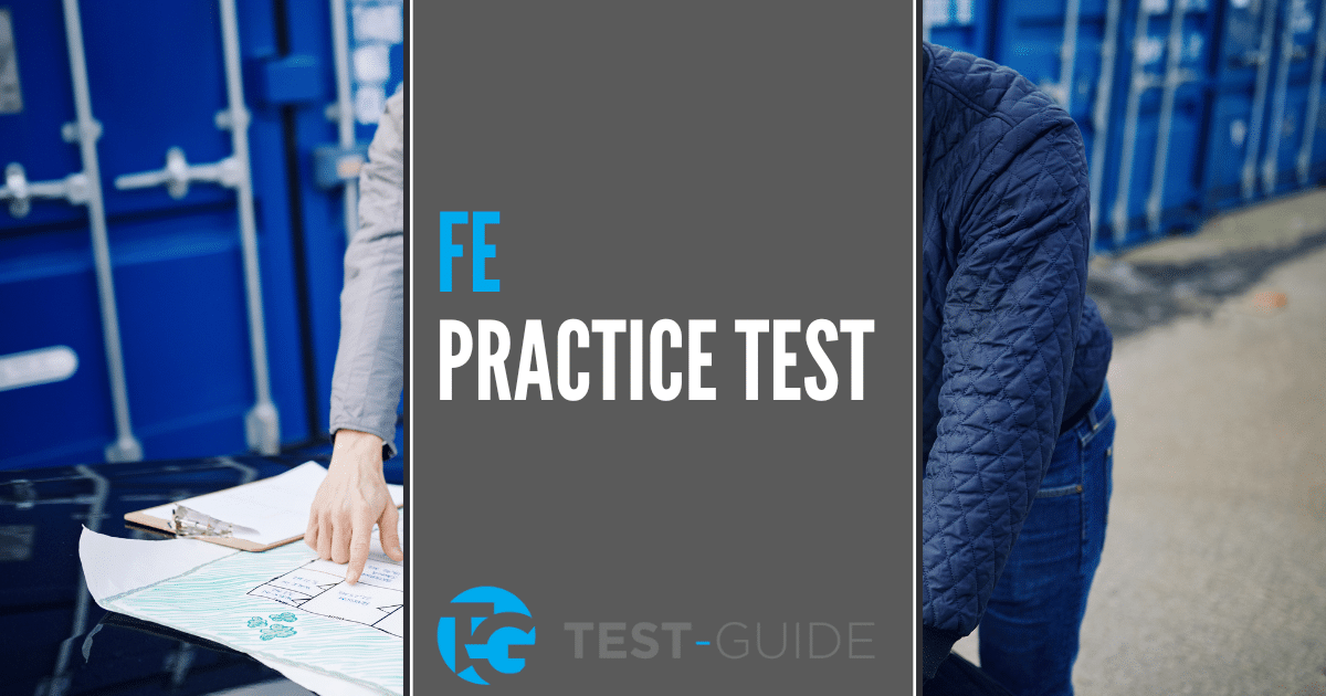 Free FE Practice Exam 3+ Exams