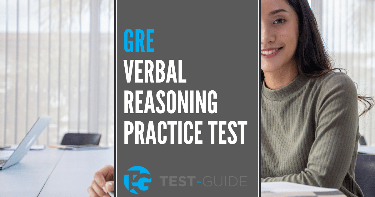 Free GRE Verbal Reasoning Practice Test | Test-Guide.com