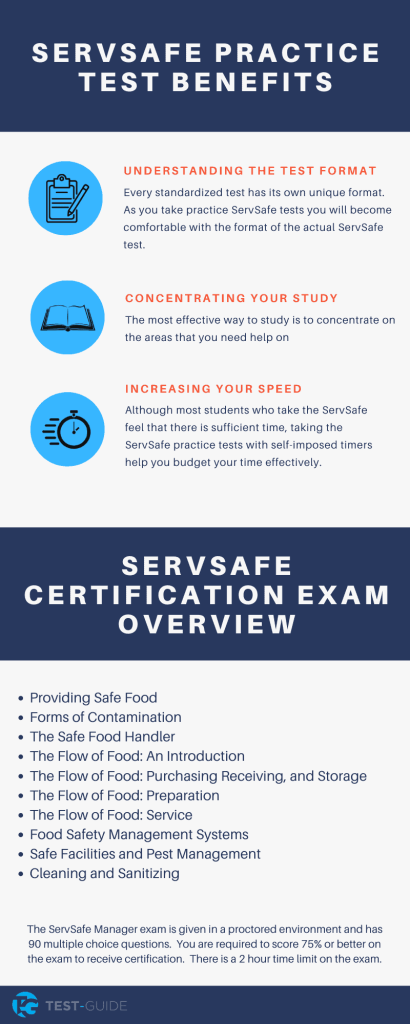 Free ServSafe Manager Practice Test 5  Exams Test Guide com